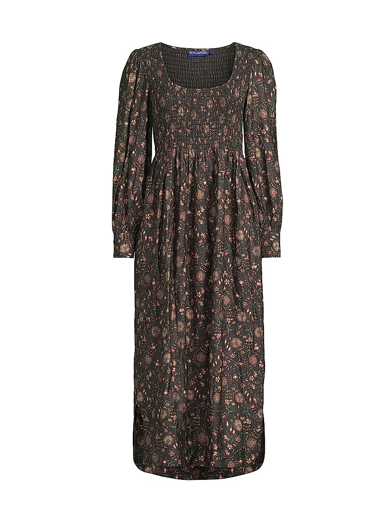 Iceland Smocked Cool Midi-Dress