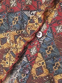 Gin Printed Button-Front Shirt