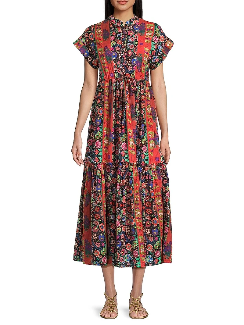 Mumi Cotton Midi-Dress