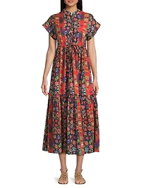 Mumi Cotton Midi-Dress