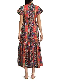Mumi Cotton Midi-Dress