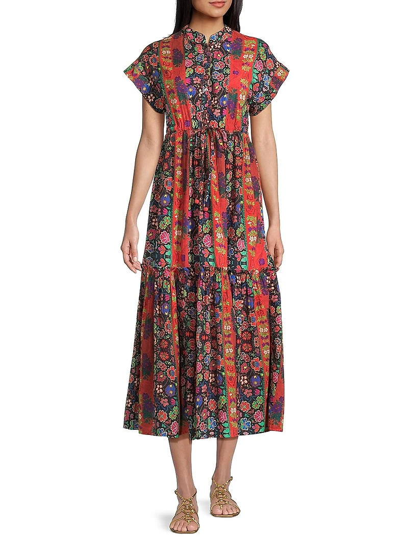 Mumi Cotton Midi-Dress