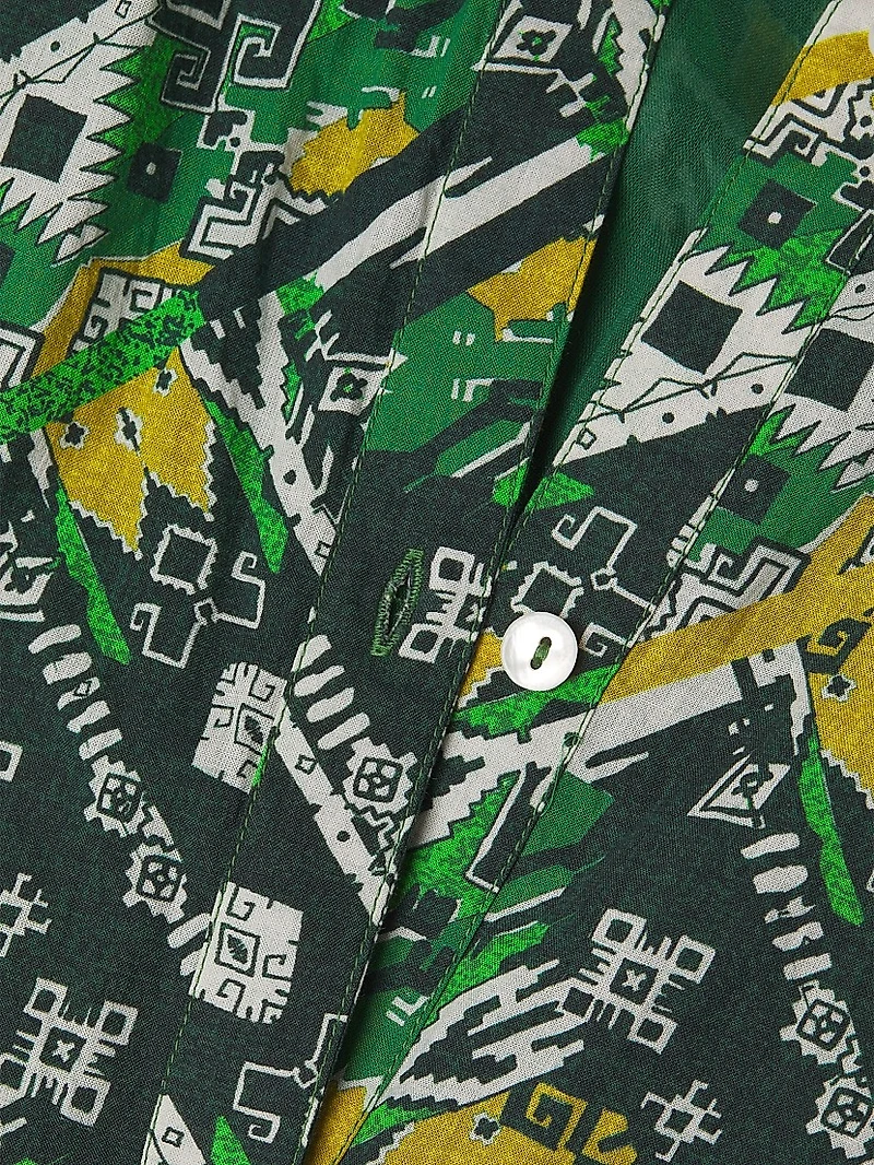 Ines Printed Cotton Minidress