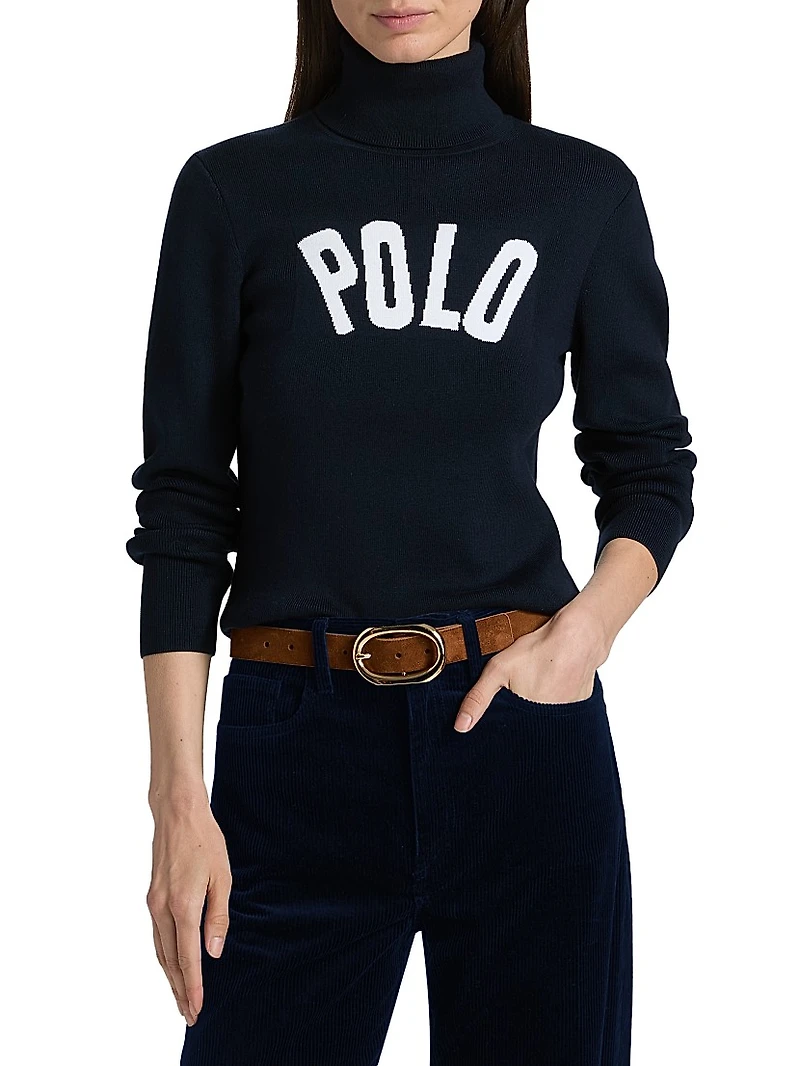 Logo Turtleneck Sweater