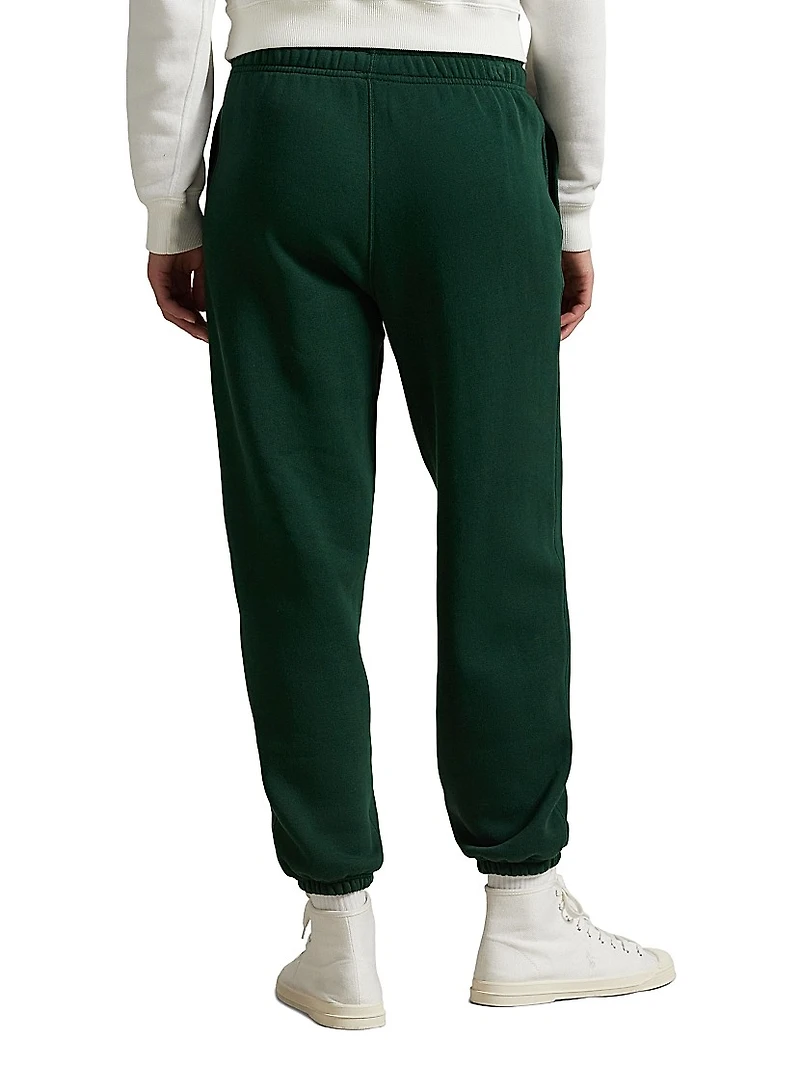 Logo Fleece Tapered Sweatpants