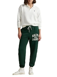 Logo Fleece Tapered Sweatpants