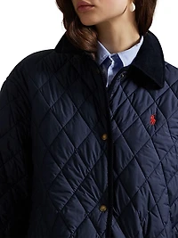 Oversized Quilted Barn Jacket