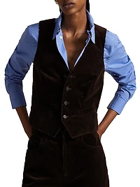 Wale Corduroy Vest