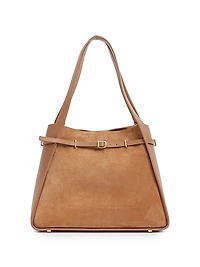 Cleo Suede Tote Bag