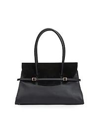 River Leather Shoulder Bag