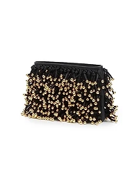 Reese Beaded Fringe Clutch