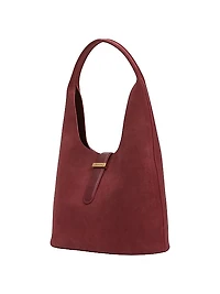 Khai Suede Hobo Bag