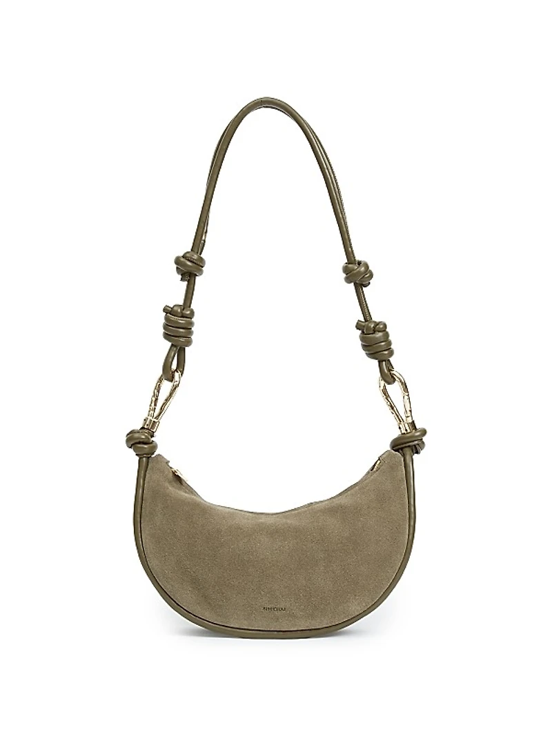 Avery Suede Crossbody Bag