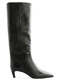 Remy 50MM Leather Knee-High Boots