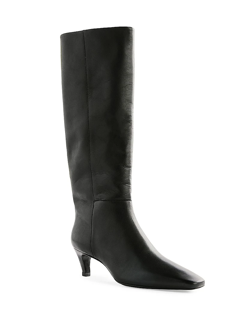 Remy 50MM Leather Knee-High Boots