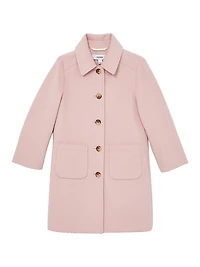 Little Girl's & Mabli Wool-Blend Coat
