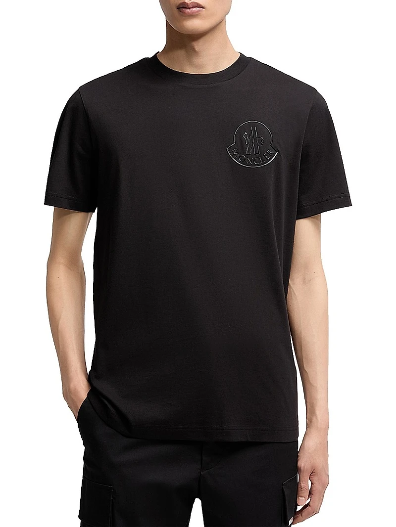 Crew-Neck T-Shirt Cotton