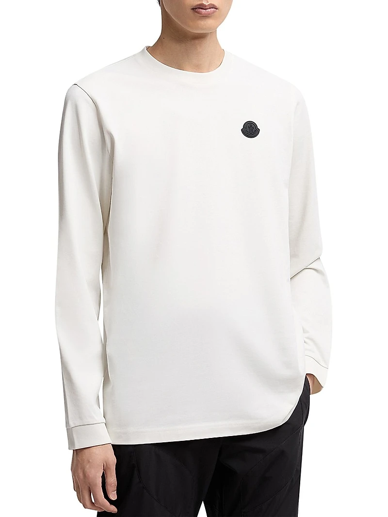 Crew-Neck T-Shirt Cotton