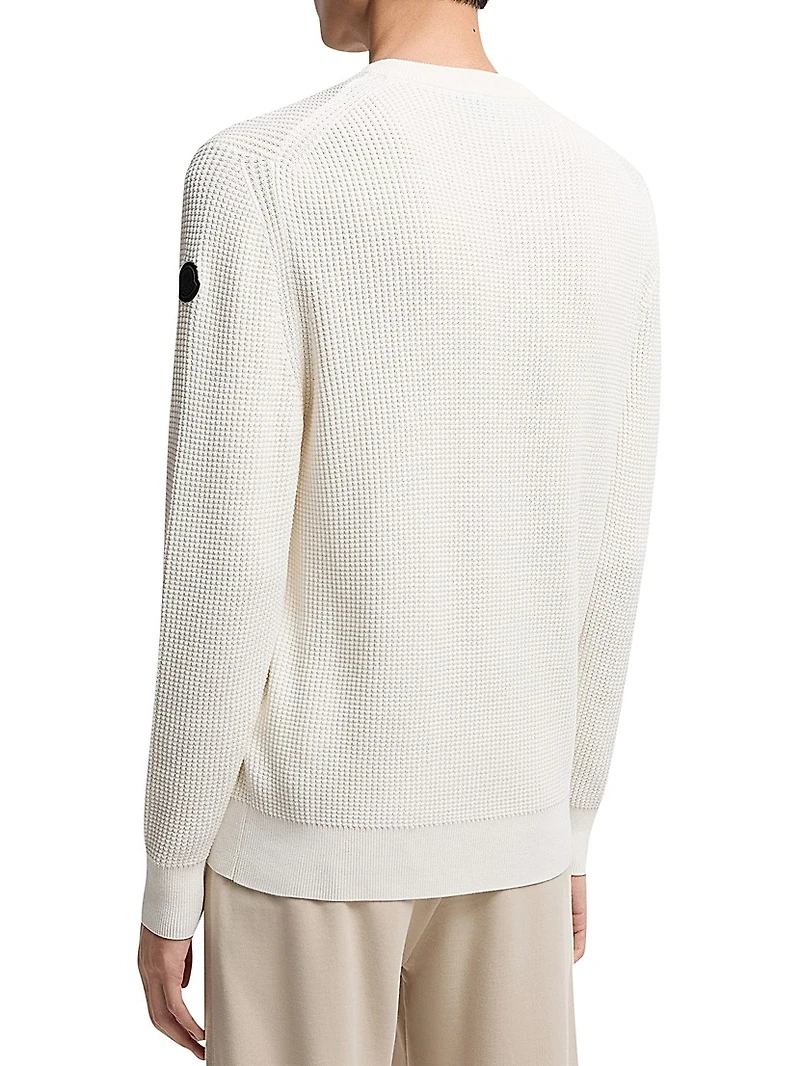 Crew Neck Sweater Cotton
