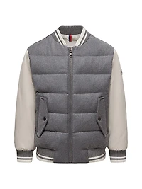 Little Boy's & Alvaro Puffer Jacket Wool