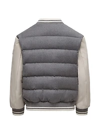 Little Boy's & Alvaro Puffer Jacket Wool
