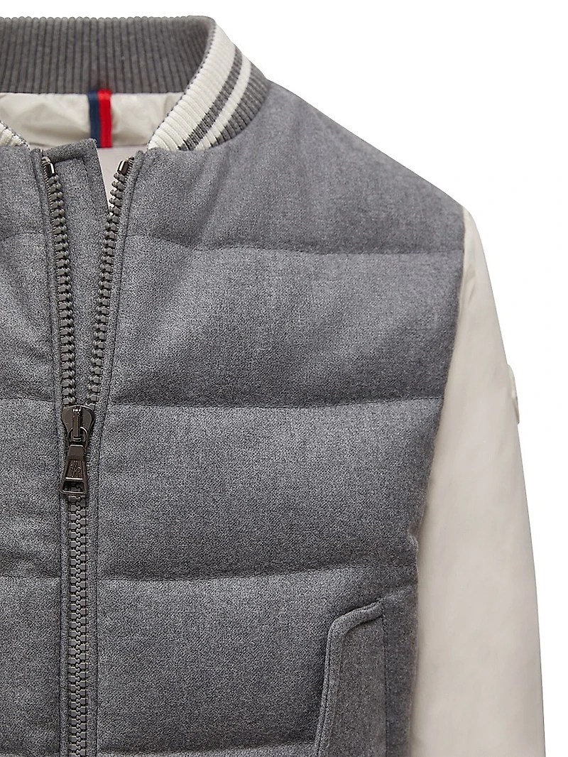 Little Boy's & Alvaro Puffer Jacket Wool