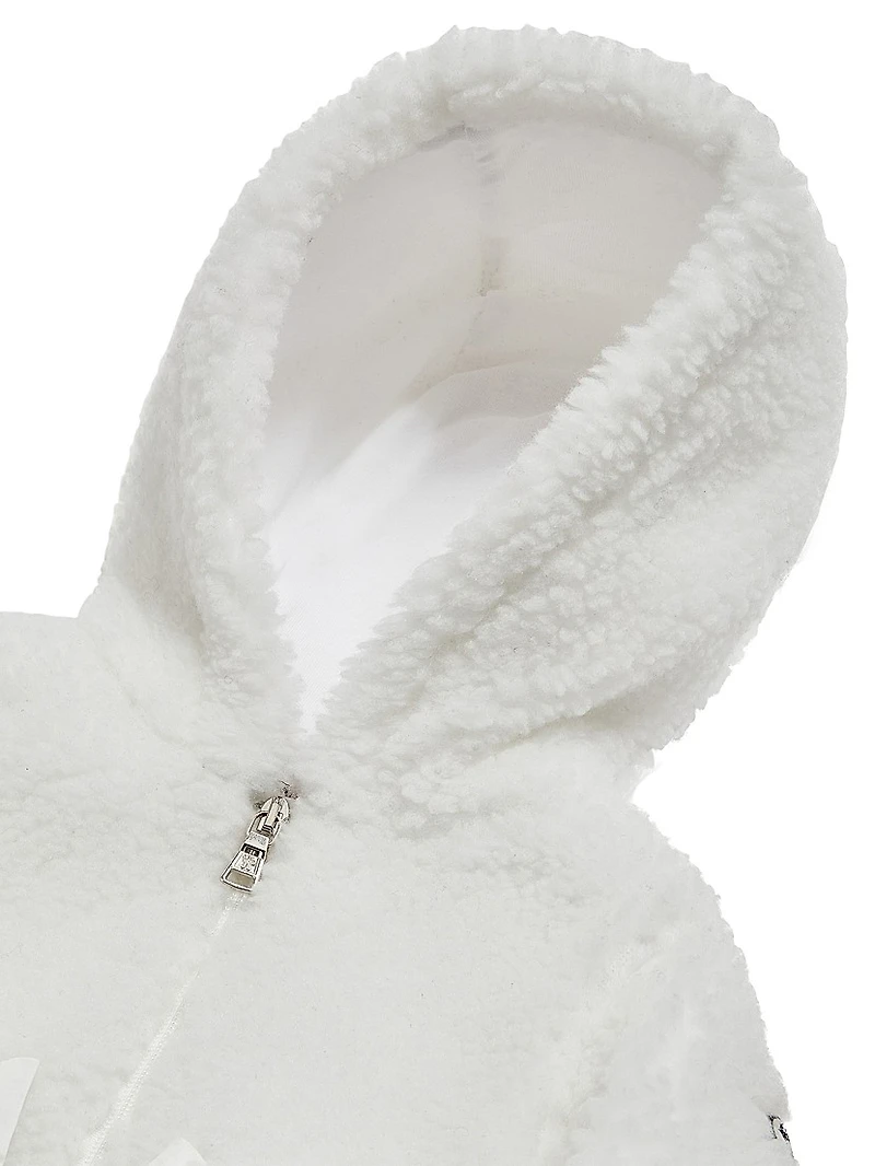 Baby Girl's & Little Hoodie Teddy