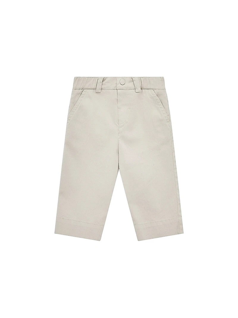 Baby Boy's & Little Pants Cotton Gabardine