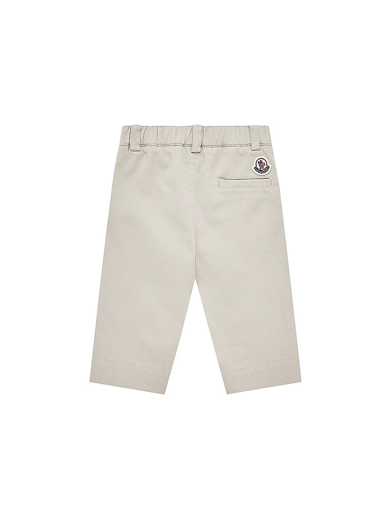Baby Boy's & Little Pants Cotton Gabardine