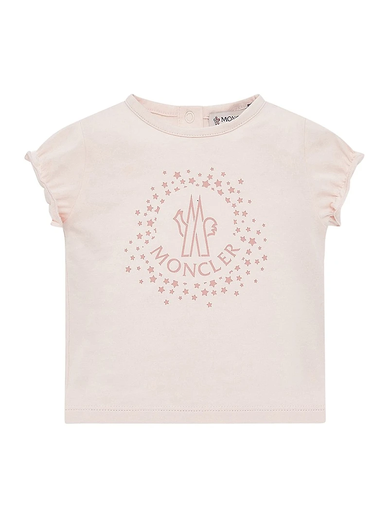 Baby Girl's & Little Crewneck T-Shirt Cotton