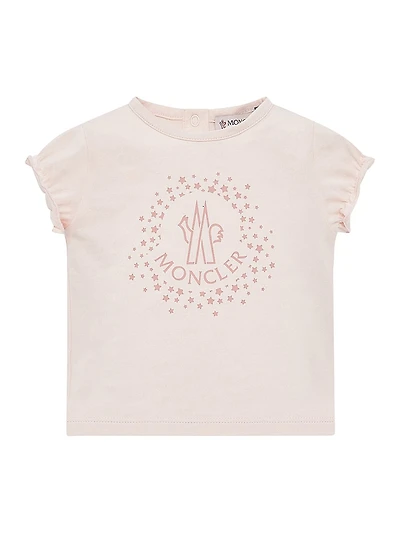 Baby Girl's & Little Crewneck T-Shirt Cotton