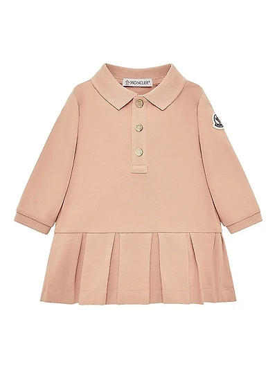 Baby Girl's & Little Dress Cotton Piquet