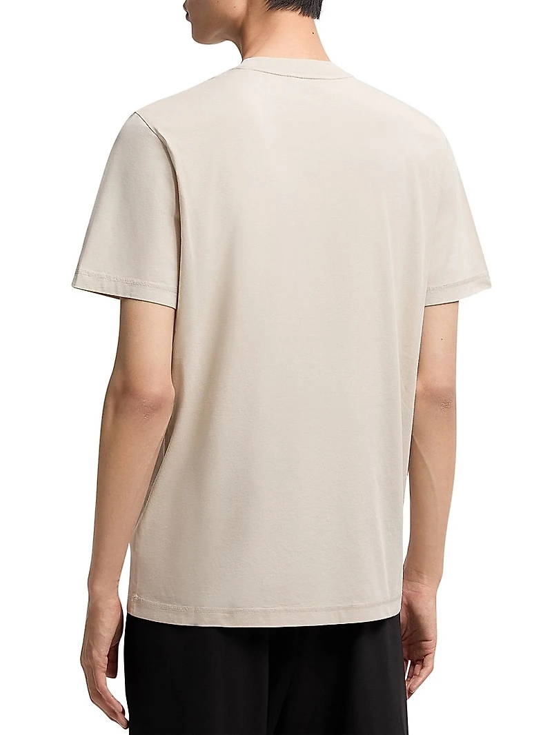 Crew-Neck T-Shirt Cotton