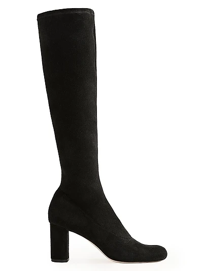 Belinda 75MM Suede Knee-High Boots