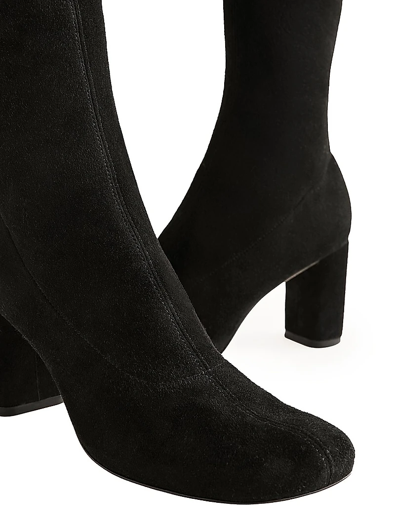 Belinda 75MM Suede Knee-High Boots