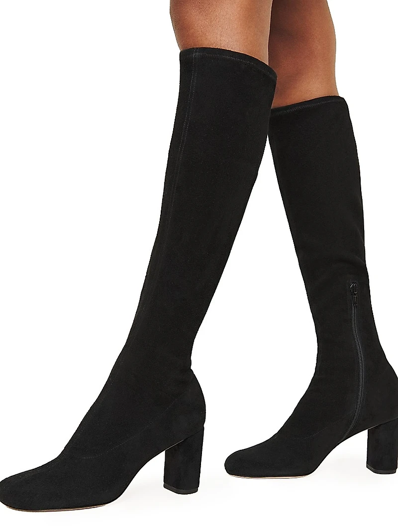 Belinda 75MM Suede Knee-High Boots