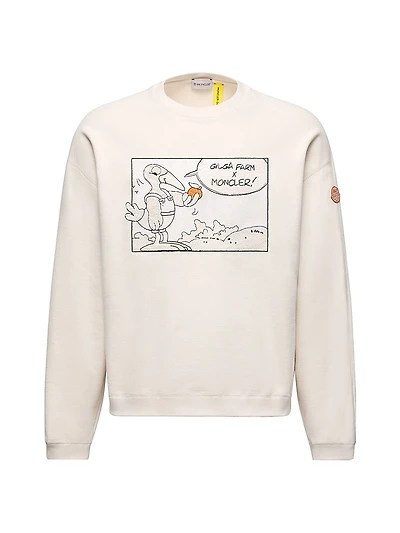 Moncler x Gilga Farm by Donald Glover Crew Neck Sweatshirt Cotton