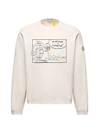 Moncler x Gilga Farm by Donald Glover Crew Neck Sweatshirt Cotton