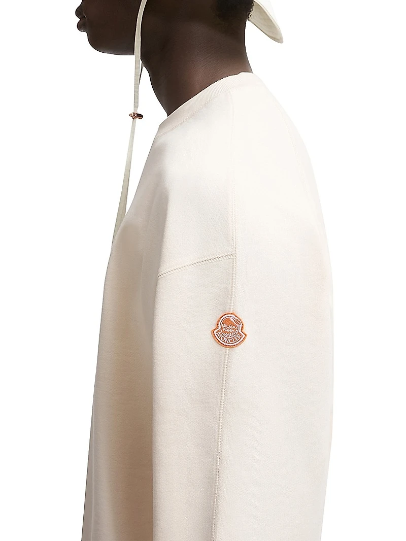 Moncler x Gilga Farm by Donald Glover Crew Neck Sweatshirt Cotton