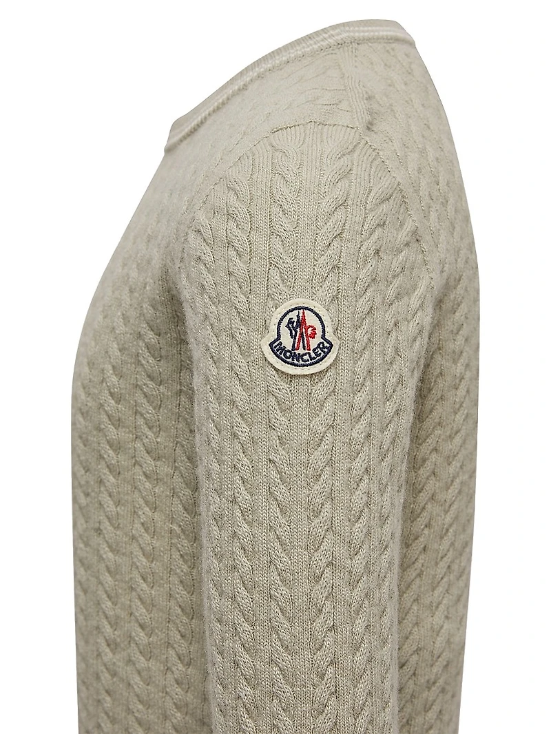 Little Girl's & Crewneck Sweater Wool