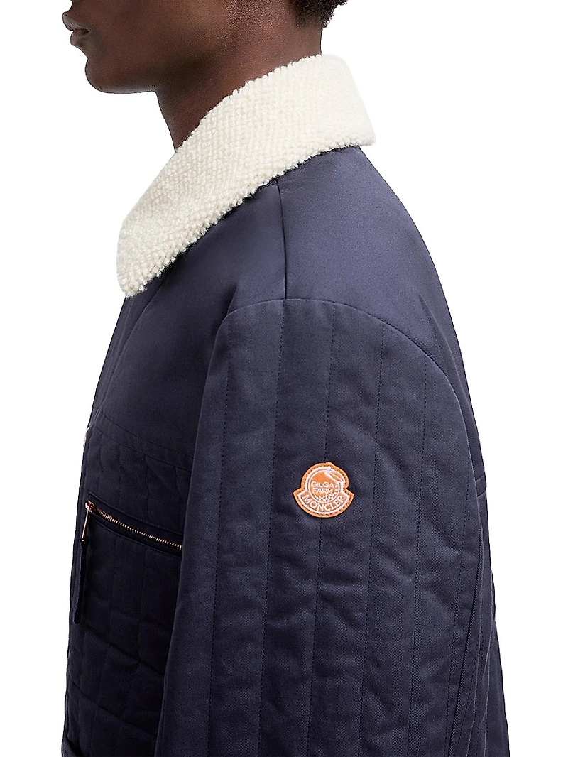 Moncler x Gilga Farm by Donald Glover Kishus Down-Filled Shacket
