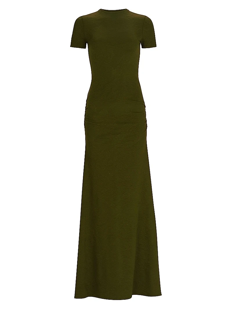 Cristal Knit A-Line Gown