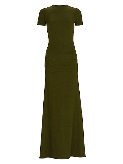 Cristal Knit A-Line Gown
