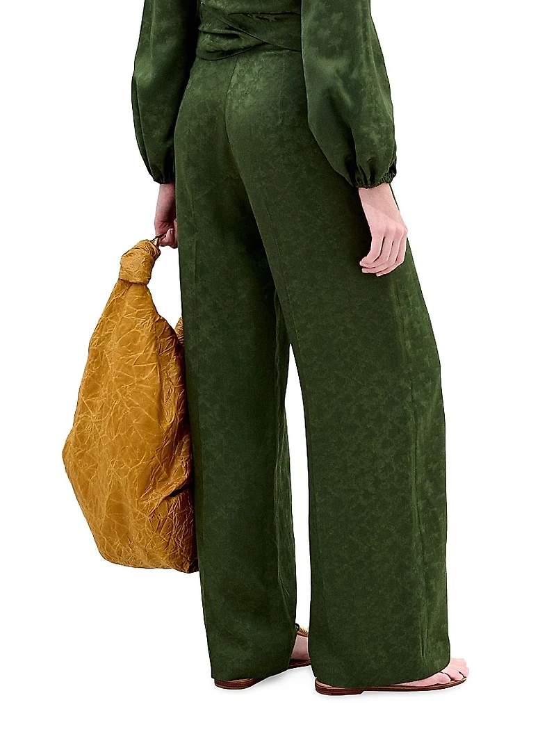 Emine Jacqaurd Straight Pants