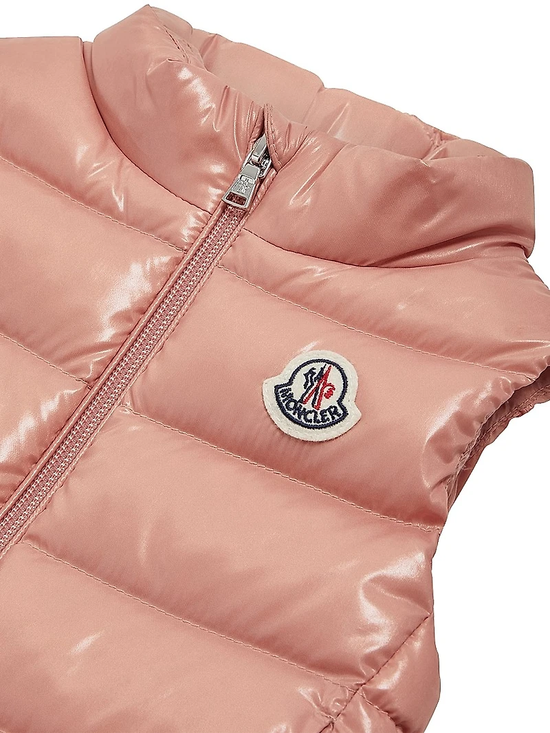 Baby Girl's & Little Ghany Puffer Vest