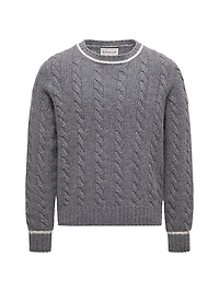 Little Boy's & Crewneck Sweater Wool