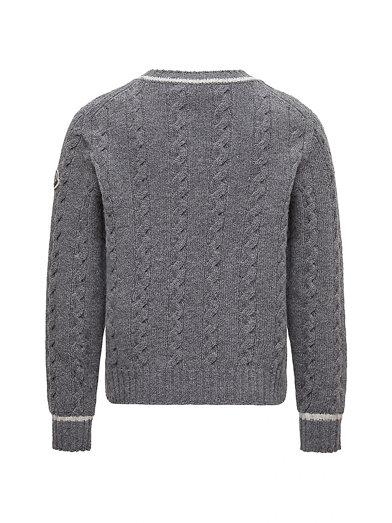 Little Boy's & Crewneck Sweater Wool