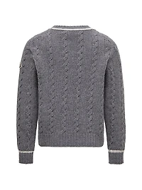 Little Boy's & Crewneck Sweater Wool