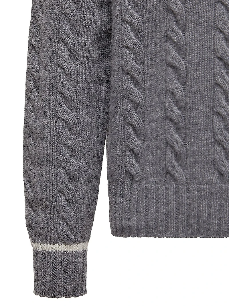 Little Boy's & Crewneck Sweater Wool