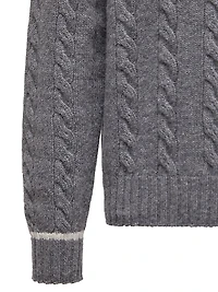 Little Boy's & Crewneck Sweater Wool